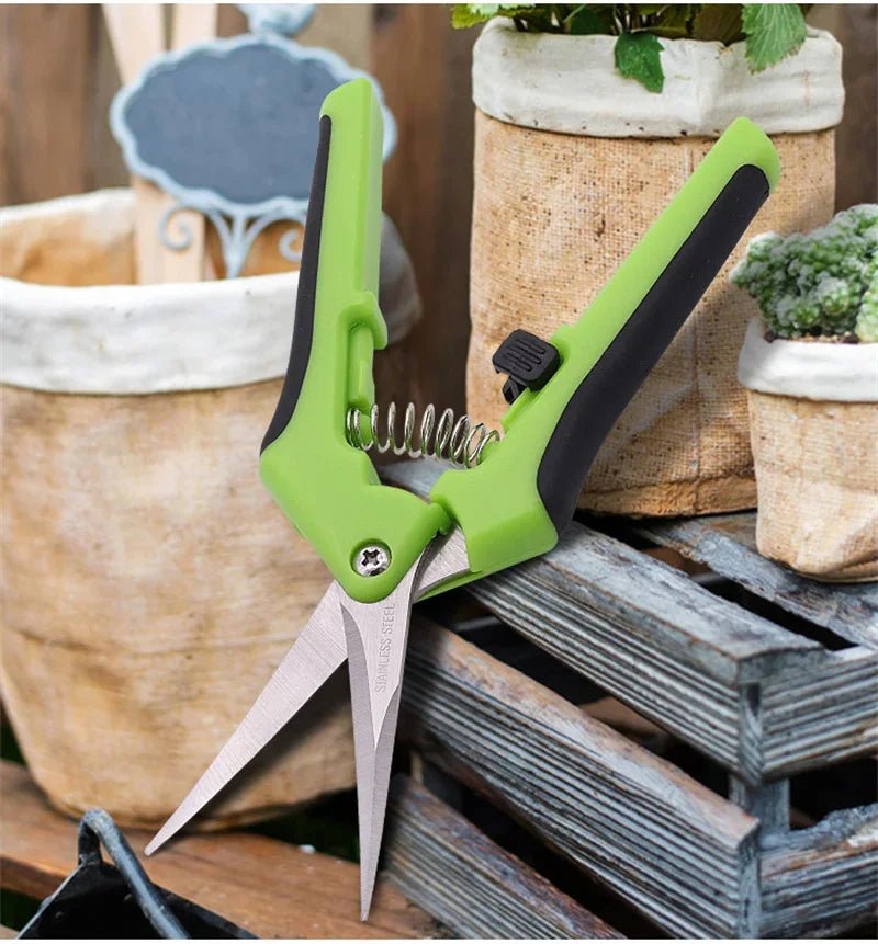 Gartenschere 6,5 Zoll mit gerader Klinge - Grun - 21