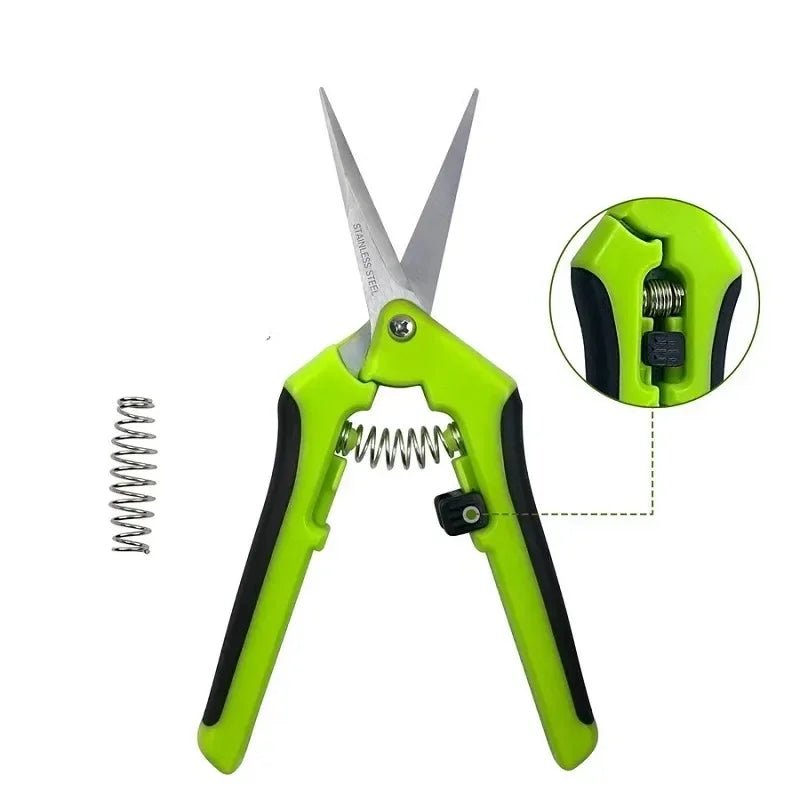 Gartenschere 6,5 Zoll mit gerader Klinge - Grun - 21