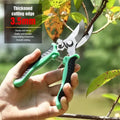 Gartenschere mit Edelstahlklinge, multifunktional - Grun - 20