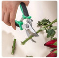Gartenschere mit Edelstahlklinge, multifunktional - Grun - 20