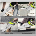 Handsäge 14 Zoll mit Feinzahnung, ergonomisch - Grun - 33