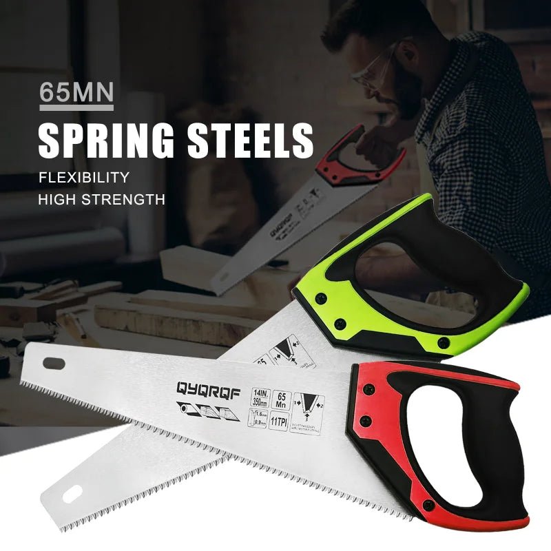 Handsäge 14 Zoll mit Feinzahnung, ergonomisch - Grun - 33